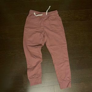 Mango rose coloured sweatpants XXS